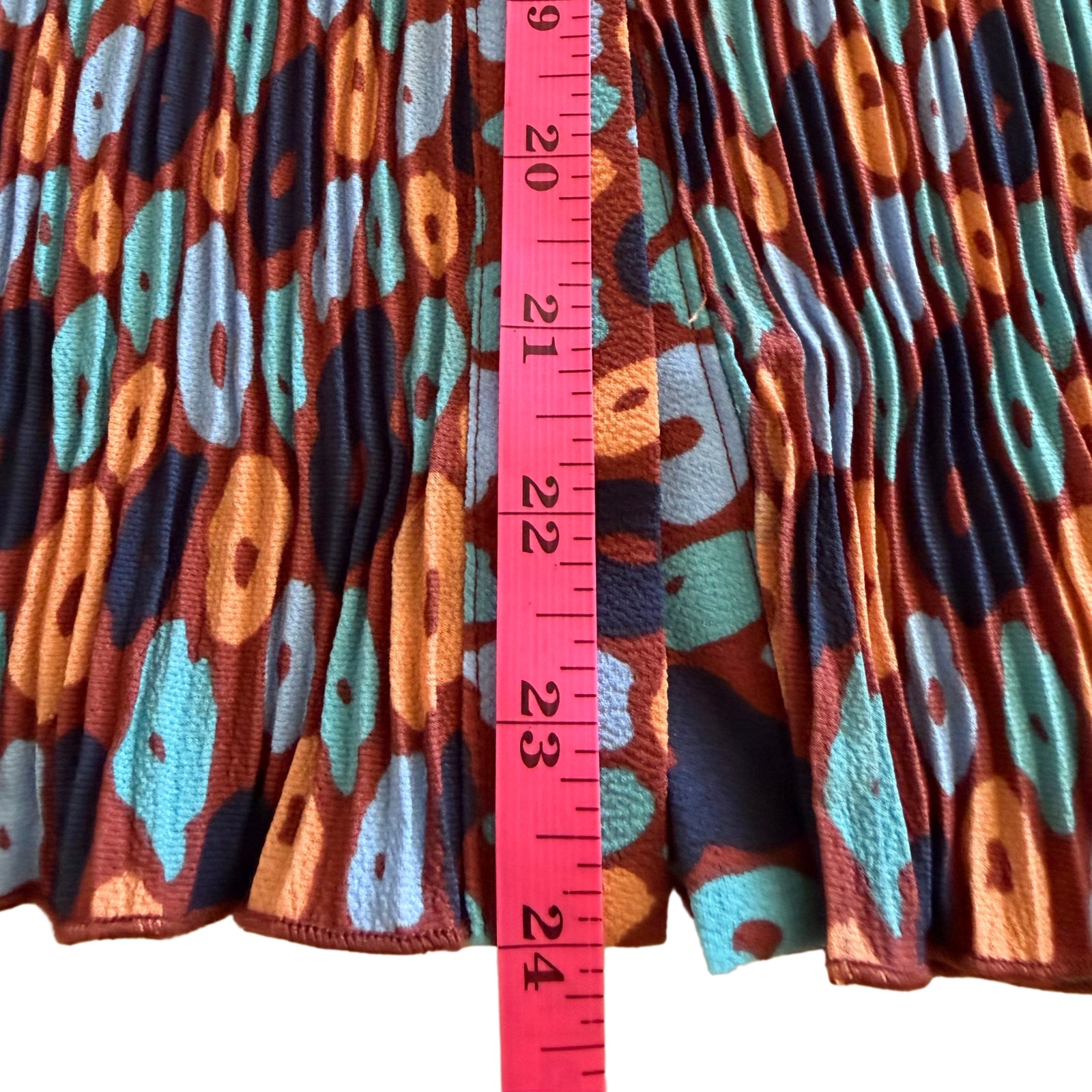 Wildfang Empower Plisse Floral Sleeveless Blouse M Nwt $98 — image 5 of 7